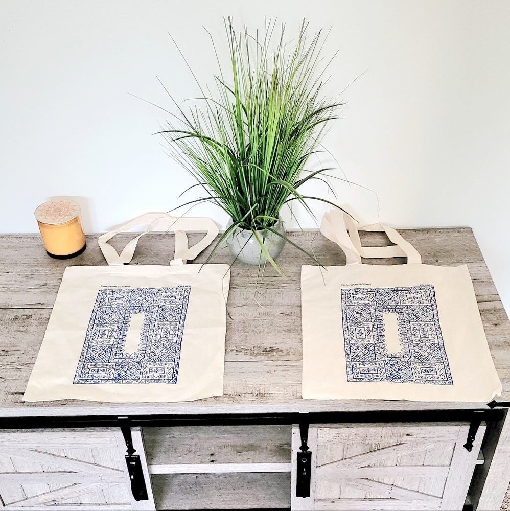 5 FOR $10 TOTES  KOREES  Handcafted in Greece